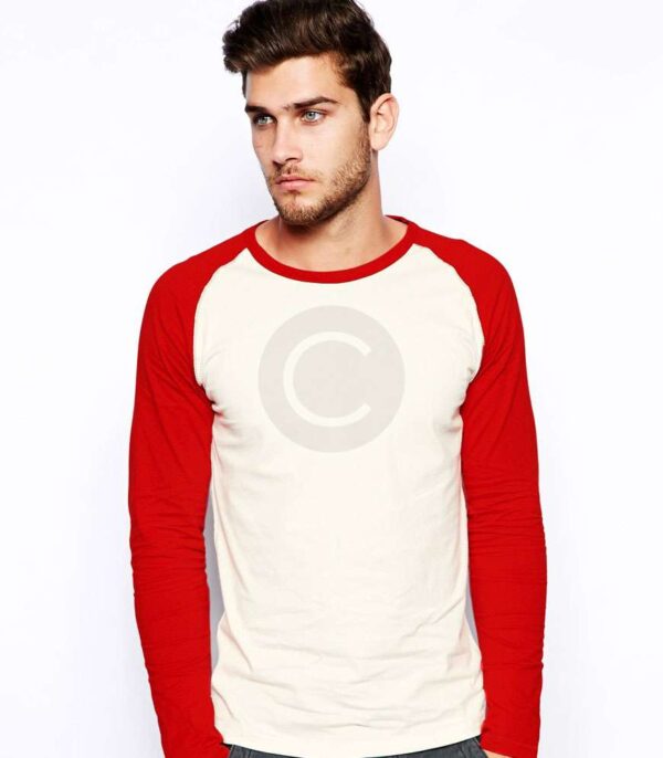 Long Sleeve Top With  Raglan Sleeve - Image 2